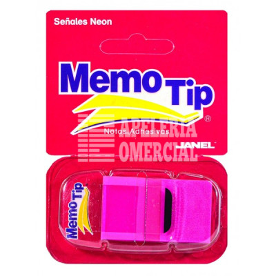 PAPELETAS ADHESIVAS BANDERITAS C/50 JANEL ROSA