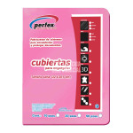 PASTAS P/ENCUADERNAR PLASTICO T.CARTA JGO. ROSA
