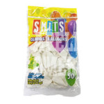 GLOBOS BOLSA C/50 # 9 C.BLANCO